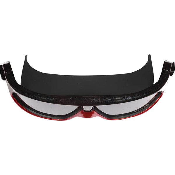 2026 Huub Ryft Open Water Swim Mask Goggles A2-RYFT - Black / Red / Dark Smoke
